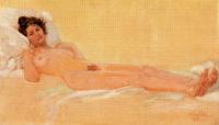 Frantisek Kupka - Lying naked, Gabrielle